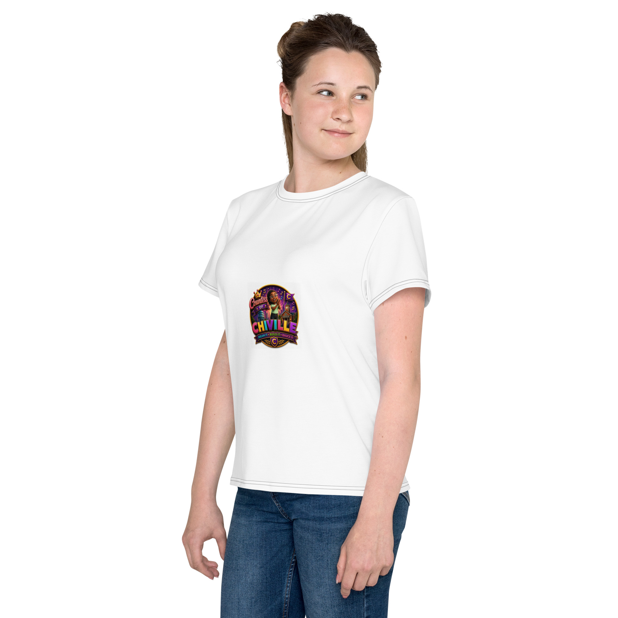 Youth crew neck t-shirt